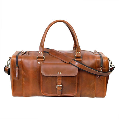 Voyager Buffalo Leather Duffel