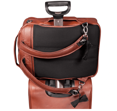 Executive Leather Messenger/Backpack