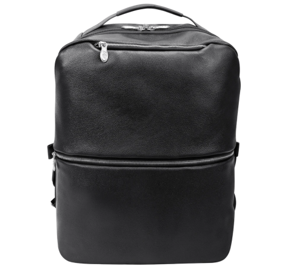 Executive Leather Messenger/Backpack