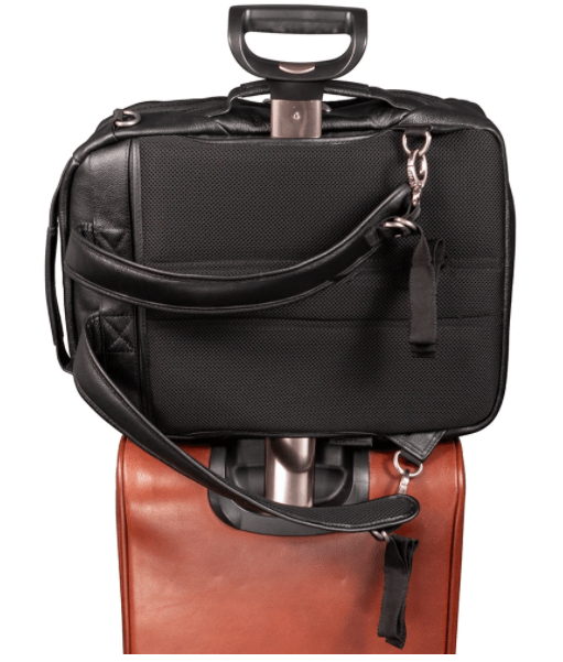 Executive Leather Messenger/Backpack