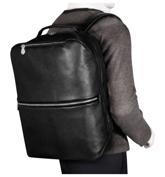 Executive Leather Messenger/Backpack