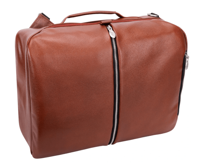 Executive Leather Messenger/Backpack