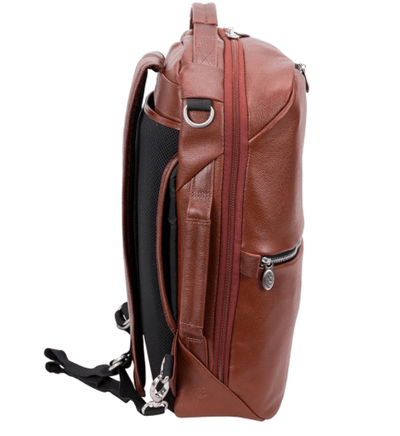 Executive Leather Messenger/Backpack