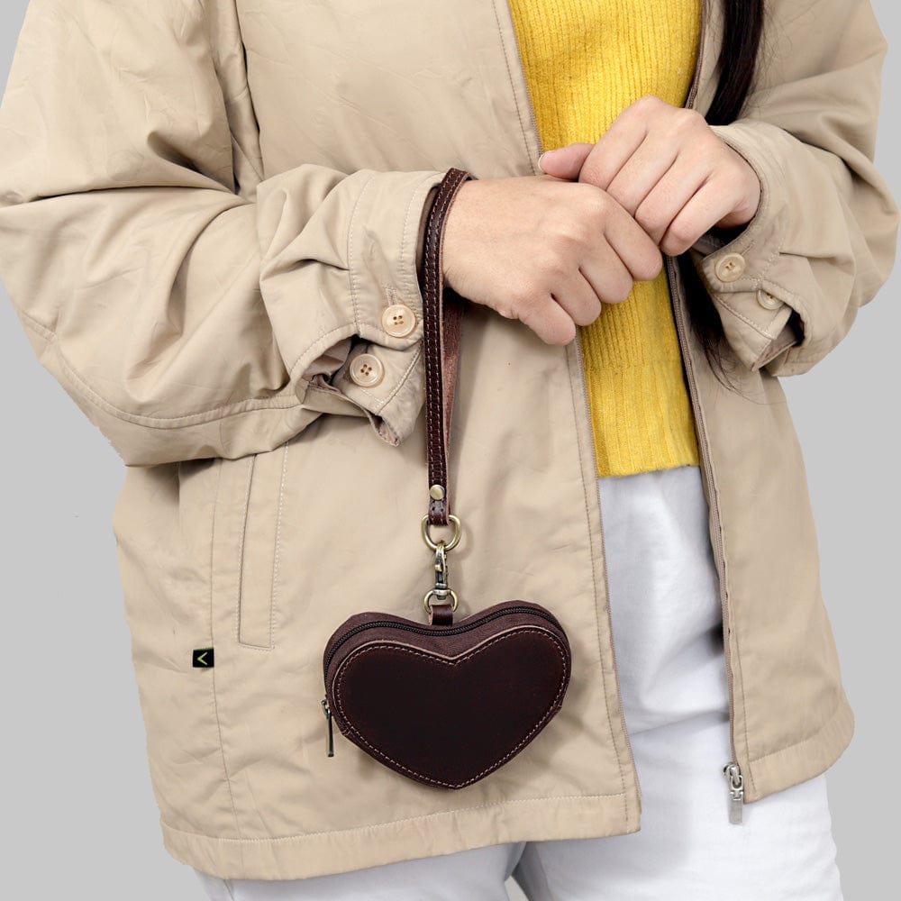 💝Vintage Eva Leather Tote + Heart Wristlet