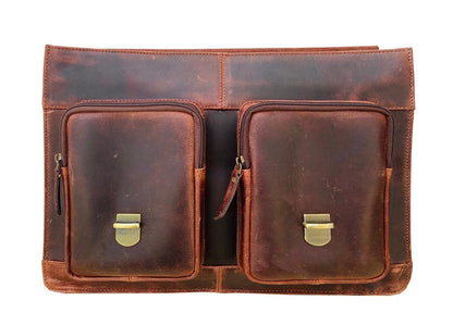 Dawson Leather Messenger Bag