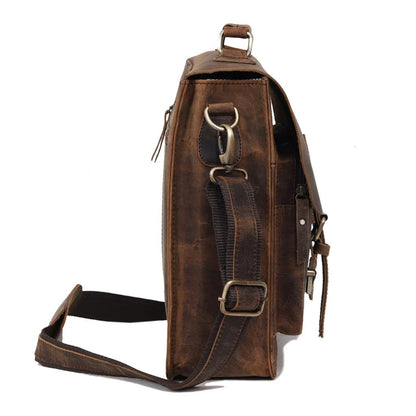 Jameson Leather Messenger Bag