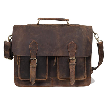 Jameson Leather Messenger Bag