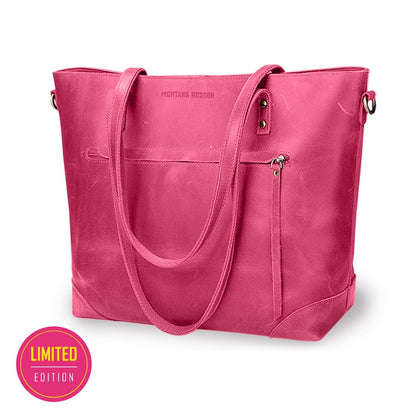 Eva Leather Zip Tote