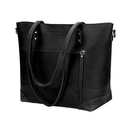 Eva Leather Zip Tote