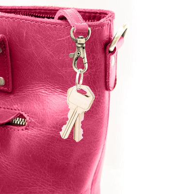 Pink Eva Leather Zip Tote + FREE MATCHING WALLET